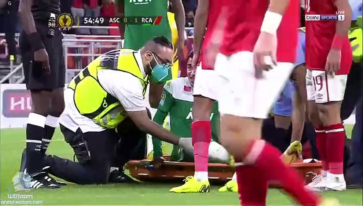 الشوط الثاني من مباراة الرجاء الرياضي و الاهلي...