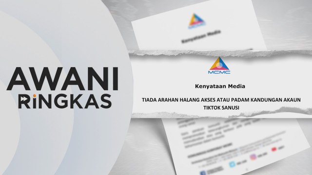 AWANI Ringkas: MCMC nafi halang akses, padam kandungan