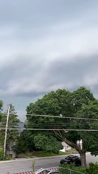Tornado Hits New England, USA
