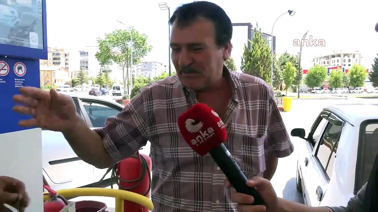 Aksaraylı  yurttaşın akaryakıtta ÖTV zammına isyanı: 'Oy verdik, zam yedik; yazıklar olsun'