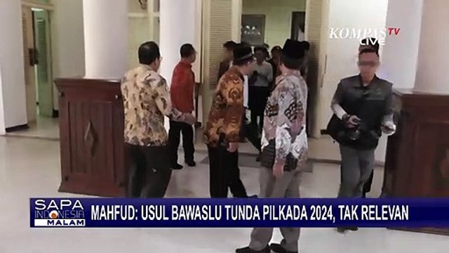 Mahfud MD: Usul Bawaslu Tunda Pilkada 2024, Tak Relevan