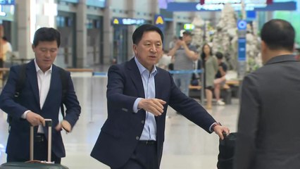 김기현, 방미 마치고 귀국..."한미동맹 관련 여권 입장 전달" / YTN