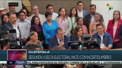 Batalla por la segunda vuelta electoral inicia en Guatemala