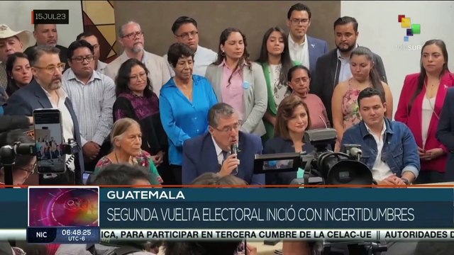 Batalla por la segunda vuelta electoral inicia en Guatemala