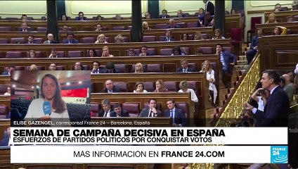 Informe desde Barcelona: en acto de campaña, Pedro Sánchez pidió apoyo a los indecisos