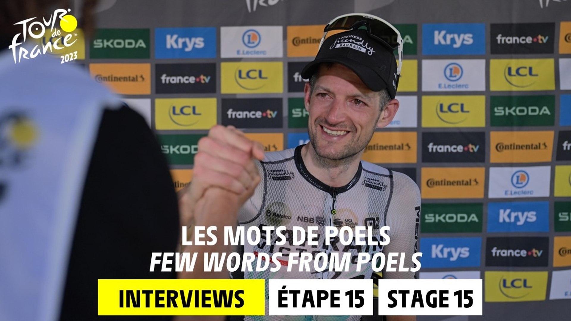 Post-race interview Poels - Stage 15 - Tour de France 2023