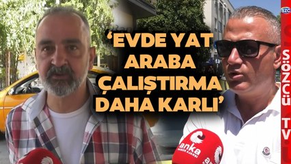 Akaryakıt Zamlarına Taksiciler İsyan Etti! ‘Bizi Yerin Dibine Soktular’
