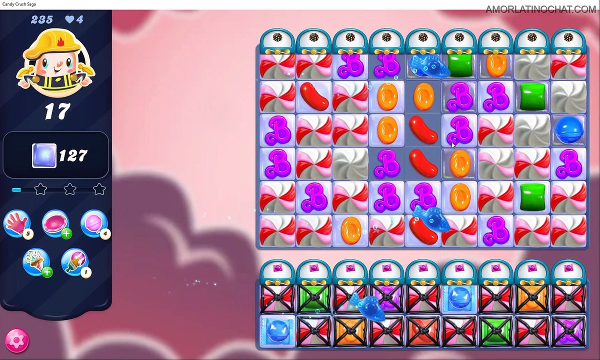 Candy Crush Saga Level fail dificil pasar el nivel nivel 235 en candy ...