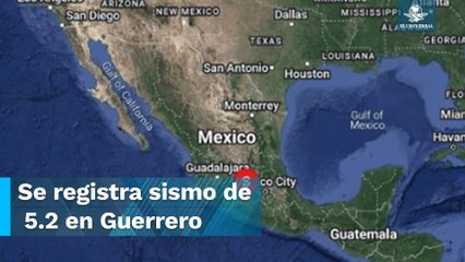 Sismo sacude algunas zonas de la CDMX