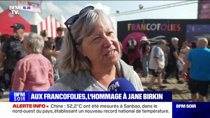 Aux Francofolies, les spectateurs se souviennent des performances de Jane Birkin