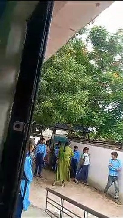Children were made to stand in queues and beaten with sticks