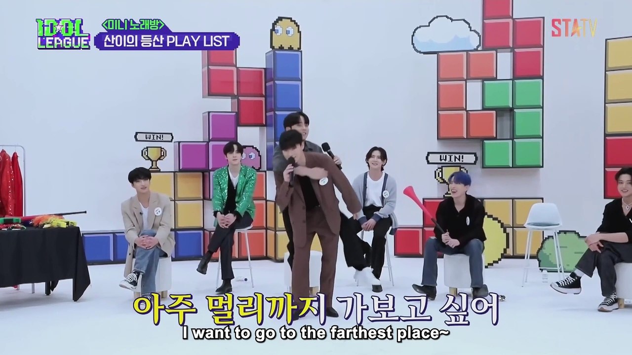 Idol league with ateez [ENG SUB] 230714