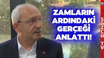 Kılıçdaroğlu Zamların Ardındaki Gerçeği Ortaya Döktü! ‘Saray’ın Türkiye’si’