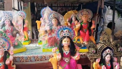 Ahmedabad Video: दशा मां का व्रत आज से, गुलबाई टेकरा पर मूर्ति खरीदने पहुंचे लोग