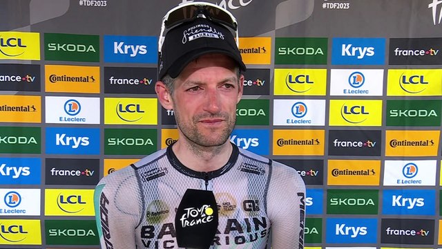 Tour de France 2023 - Wout Poels : It's my first stage victory on a Grand Tour, it's great