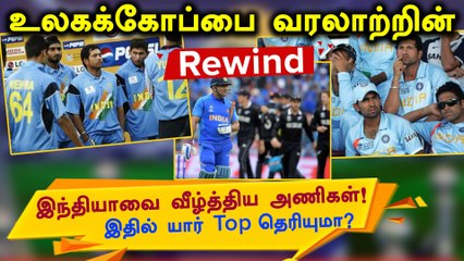 ODI World Cup-ல் India-வை Maximum Defeat செய்த Teams | Oneindia Howzat