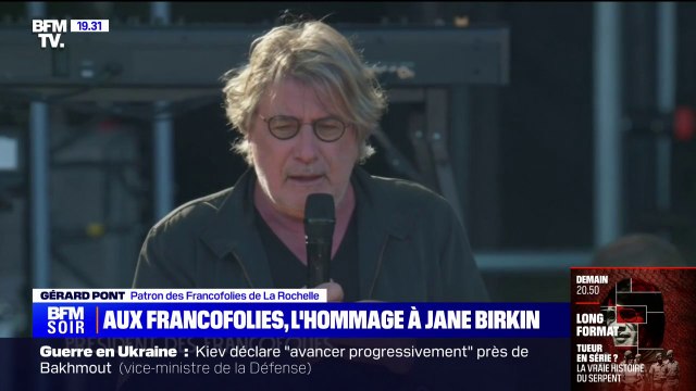 Le festival des Francofolies rend hommage à Jane Birkin
