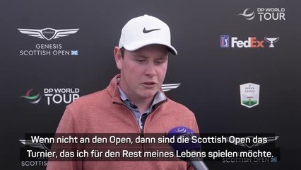 Scottish Open 2023: Robert Macintyre kämpft mit Emotionen 😢