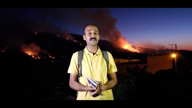 Hatay'daki yangın devam ediyor