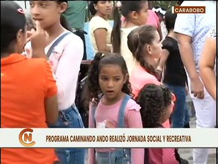 Carabobo | Programa "Caminando Ando" realizó jornada de atención y entrega de juguetes por el día del niño
