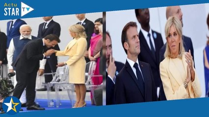 Brigitte Macron : pour le 14-Juillet, elle opte pour un ensemble jaune de sa marque préférée