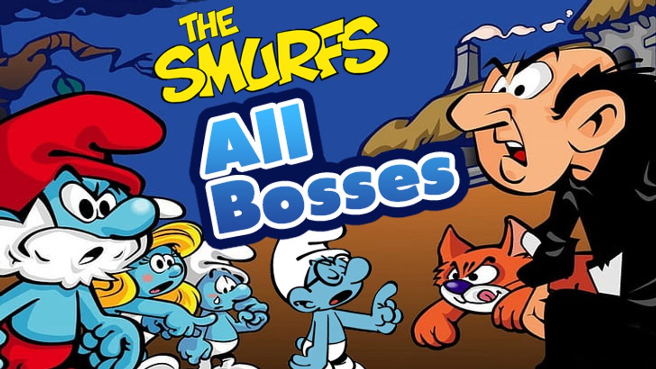 The Smurfs All Bosses + All Cutscenes (PS1) 100% Ending