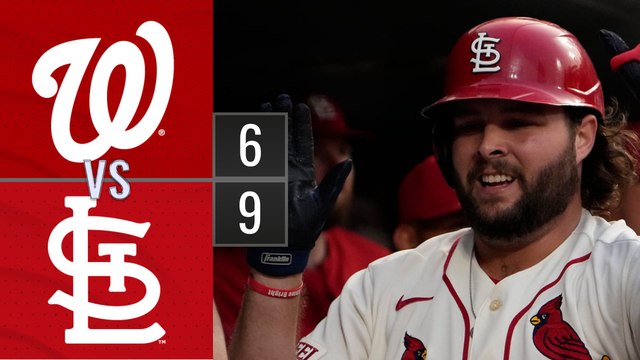Resumen Nacionales de Washington vs Cardenales de San Luis | MLB 15-07-2023
