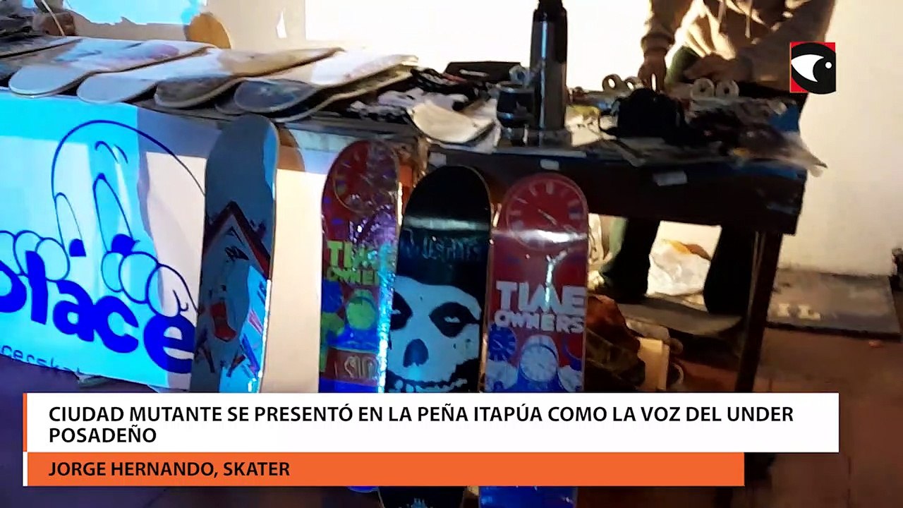 Ciudad Mutante se presentó en la Peña Itapúa como la voz del under posadeño