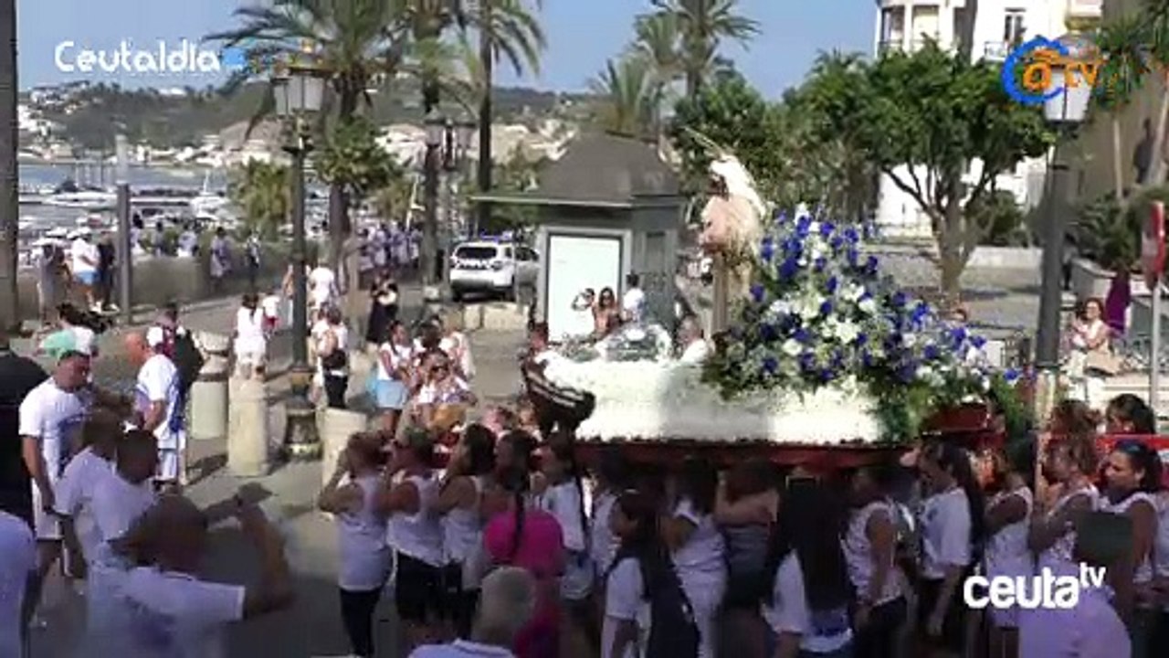 La Virgen del Carmen de la Almadraba une a los ceutíes en la tradición y la devoción