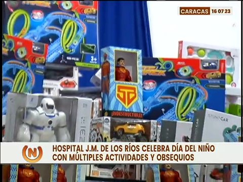 En ambiente familiar, padres y representantes celebraron el día del niño en Hospital J.M de los Ríos