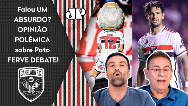 NÃO! PARA! AÍ É SACANAGEM! O Pato pra mim é... OPINIÃO POLÊMICA após GOL no São Paulo gera DEBATE!