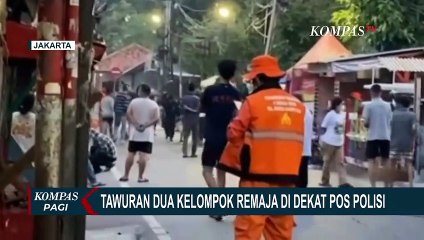 Download Video: Tawuran 2 kelompok remaja di Dekat Pos Polisi Sub Sektor Tanah Tinggi