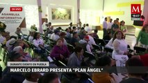 Marcelo Ebrard presenta Plan Ángel en Puebla