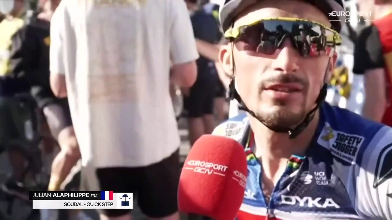 Etape 15- Julian Alaphilippe : Je vais me faire une côte de boeuf d'1,5kg