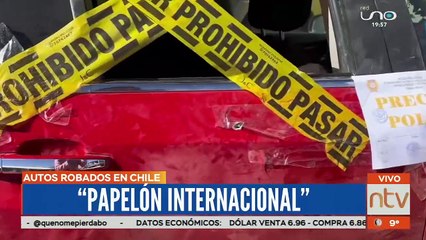 “Otro papelón internacional” según diputada sobre autos robados en Chile