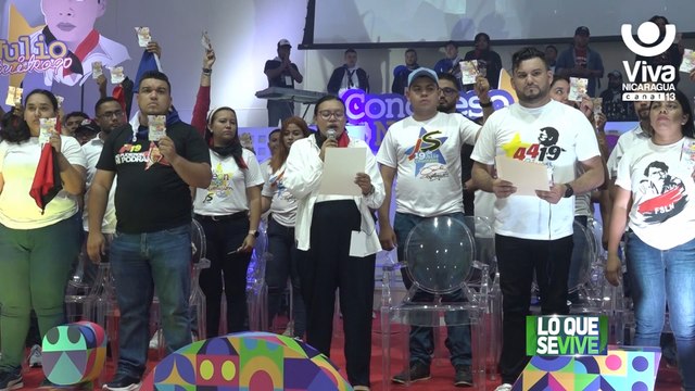 Juventud Sandinista ratifica apoyo a la conducción del Gobierno de Nicaragua