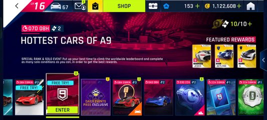 Asphalt Legend: Hottest Car of A9 - Koenigsegg Jesko