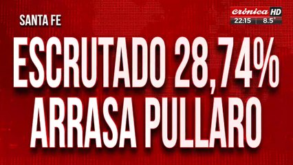 Arrasó Pullaro en Santa Fe