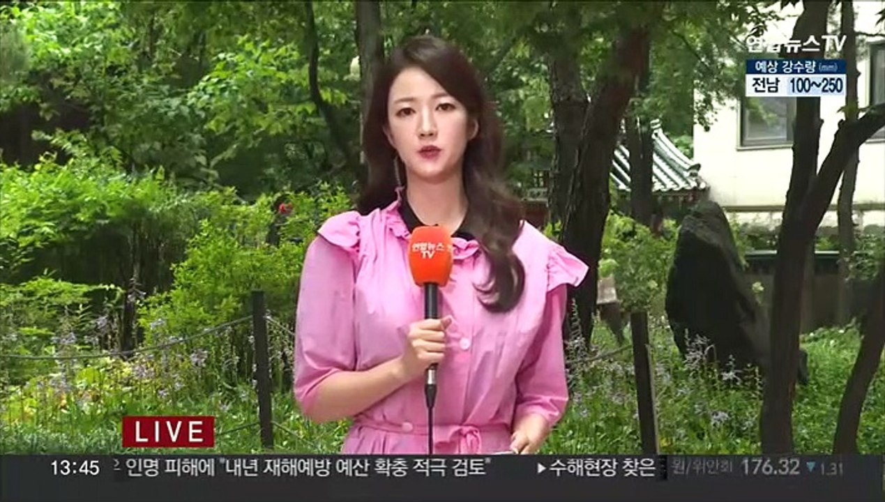 [날씨] 모레까지 충청이남 큰비…시간당 30~60㎜ 폭우