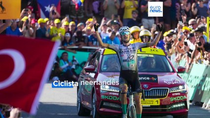 Télécharger la video: Tour 2023: Vingegaard mantém a amarela e Pogacar a 10 segundos no dia de Poels