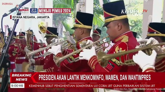 [FULL] Jokowi Lantik Menkominfo, 5 Wamen, dan Wantimpres di Istana Negara