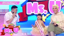 Mini Miss U Krizia delivers her poem with 'hugot' | It's Shwotime Mimi Miss U