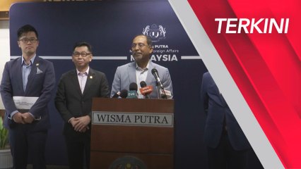 [TERKINI] Sidang Media Menteri Luar