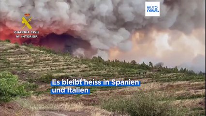 Heiße 48 Grad voraus! Südeuropa im Griff der Hitze