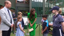 Rooting for her favourite? Princess Charlotte sports £169 blue dress from a Spanish brand as she joins her family to watch Spaniard Carlos Alcaraz take on Novak Djokovic at Wimbledon