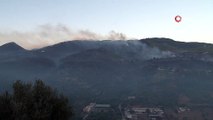 Hatay'da büyük yangın: Alevlerle mücadele 2'nci gününde