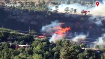 Hatay, Mersin ve Çanakkale'de orman yangını... Alevlerle mücadele sürüyor