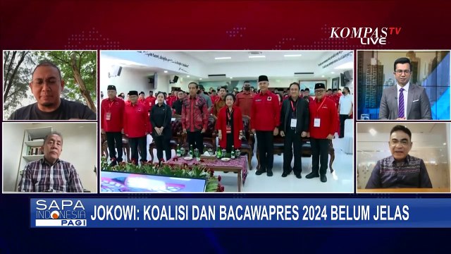 PDIP, NasDem, dan Gerindra Tanggapi Pernyataan Jokowi yang Sebut Koalisi dan Bacawapres Belum Jelas