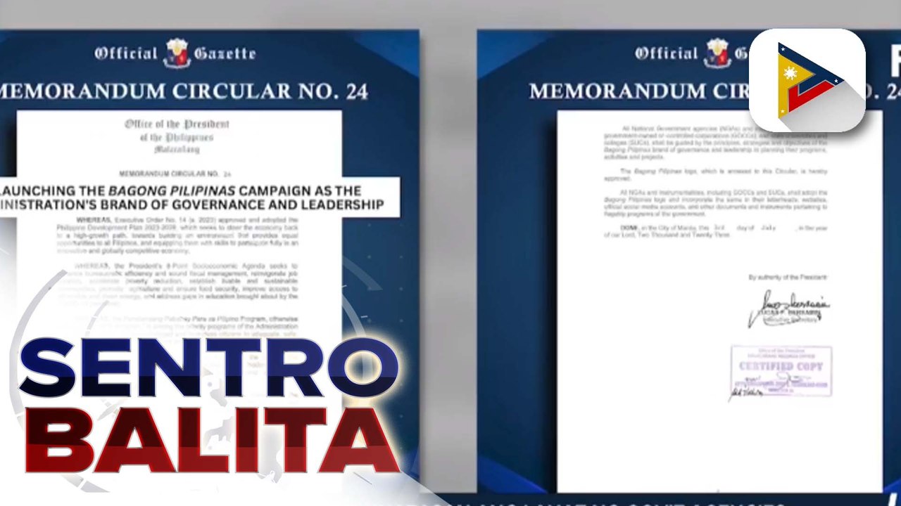 PBBM, inatasan ang lahat ng gov’t agencies na gawing gabay sa mga programa ang 'Bagong Pilipinas' campaign