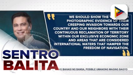 SP Zubiri: Paulit-ulit na paglabag ng China sa The Hague ruling sa WPS, dapat isumbong sa UN